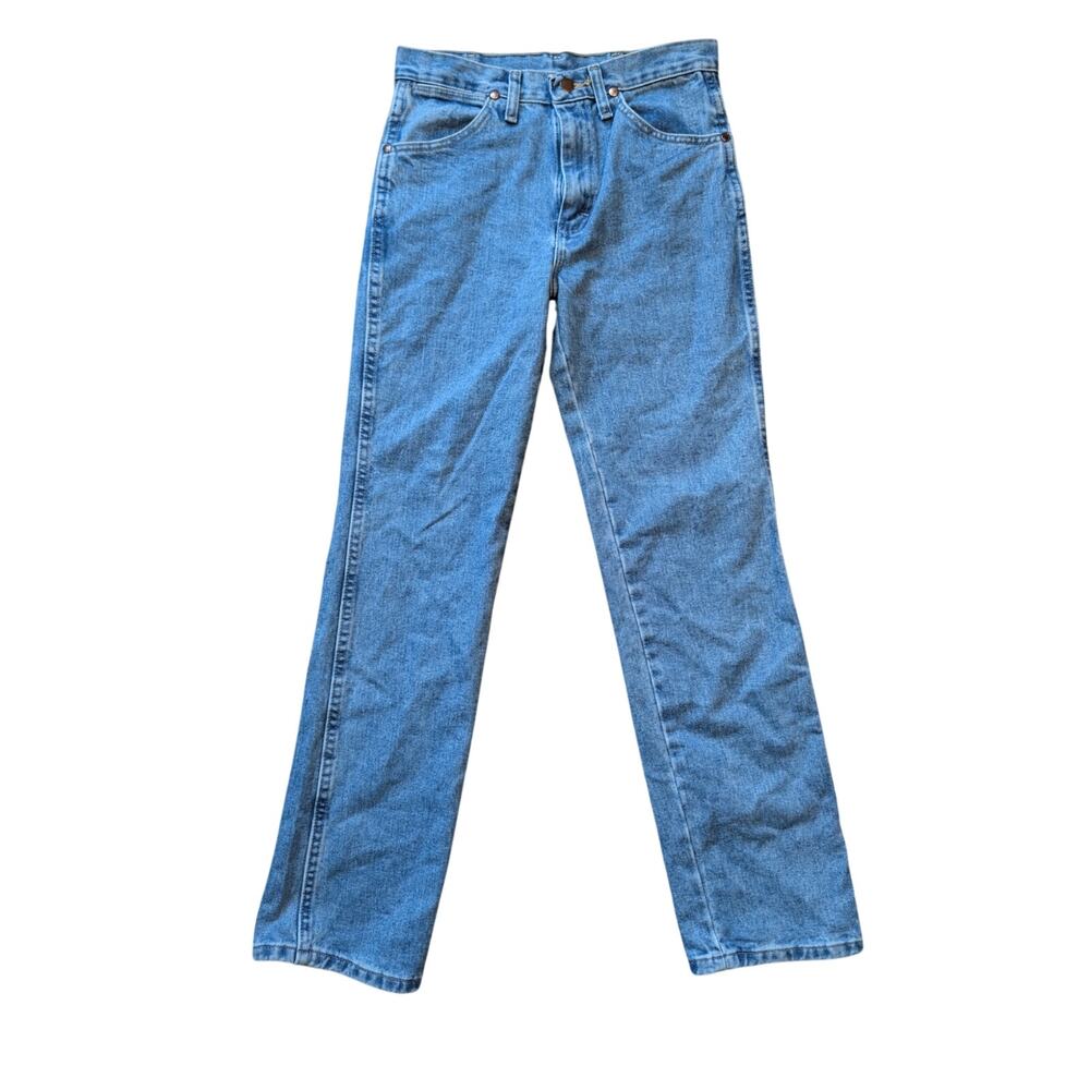 Wrangler Men's 936 Cowboy Cut Slim Fit Denim Jeans Antique Wash Blue 29x32